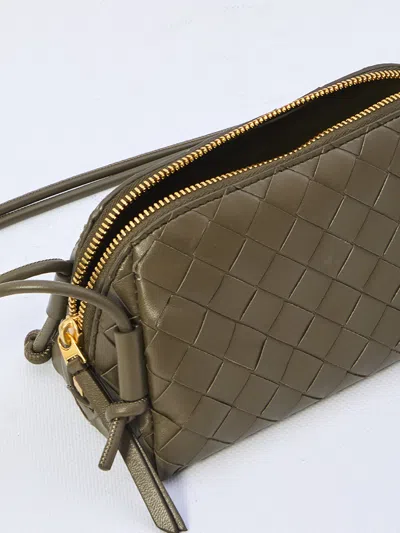 Bottega Veneta Women Intrecciato Concert Bag In Gray
