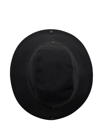 Burberry Gabardine Cap With Check Brim In Brown