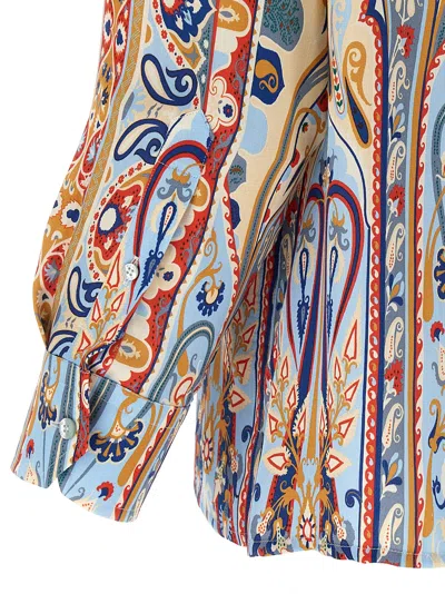 Etro Paisley Print Long Sleeves Shirt In Multi