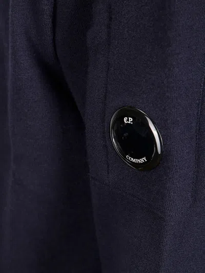 C.p. Company C. P. Company Man Sweatshirt Dark Purple Size 3xl Cotton In Blue