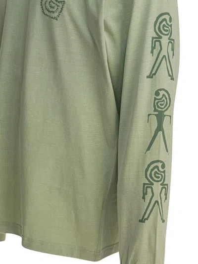 Carhartt Terrestrial Long-sleeved T-shirt In Green