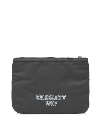 Carhartt Wip Grey Nylon Wallet
