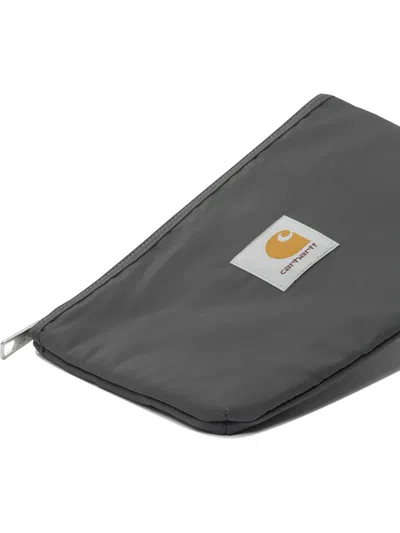 Carhartt Wip Grey Nylon Wallet