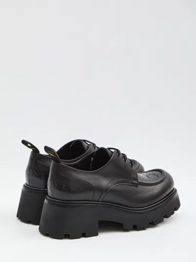 Celine Triomphe Rangers Derby Shoes In Black