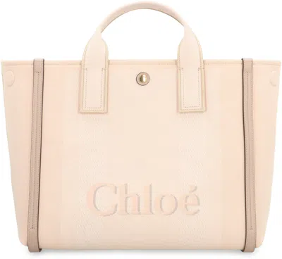 Chloé Carry Canvas Tote Bag