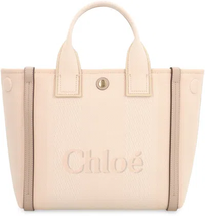 Chloé Carry Small Canvas Tote Bag