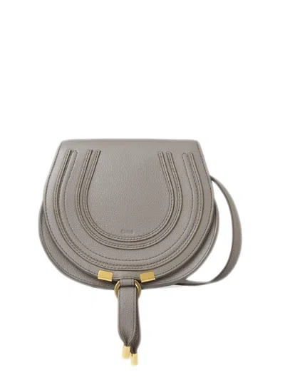 Chloé Small Marcie Bag In Gold
