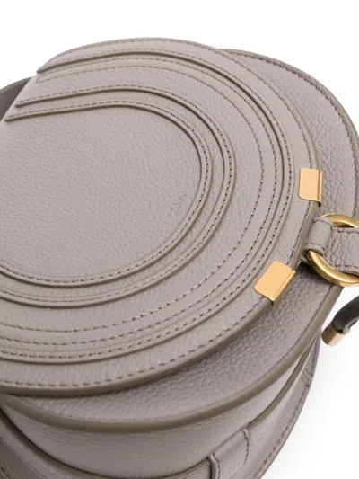 Chloé Small Marcie Bag In Gold