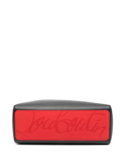 Christian Louboutin Cabata Shoulder Bag In Leather With Studs Detail On The Front In Black