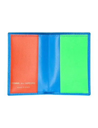 Comme Des Garçons Wallet Super Fluo Bifold Cardholder