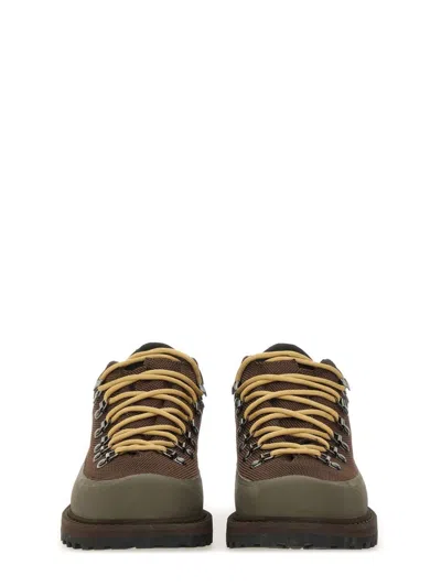 Diemme Brown Polyester Cow Leather Boots In Multi