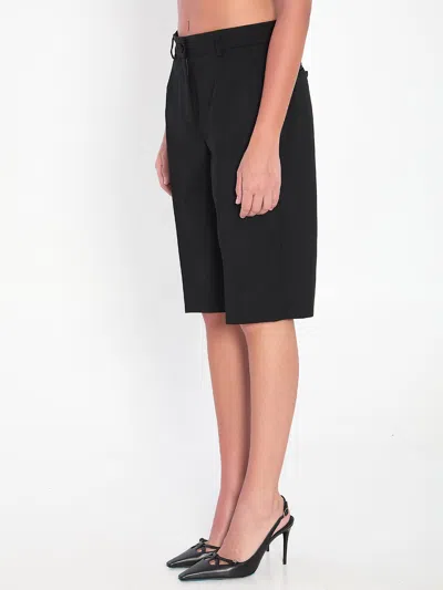 Dolce & Gabbana Bermuda Shorts In Black