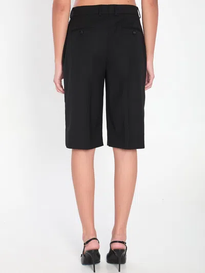 Dolce & Gabbana Bermuda Shorts In Black