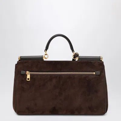 Dolce & Gabbana My Sicily Suede Bag