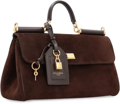 Dolce & Gabbana My Sicily Suede Bag