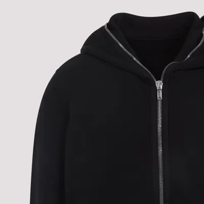 Drkshdw Hoodie With Zip Closure In Black