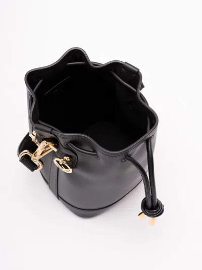 Fendi Mini Mon Tresor Leather Bucket Bag In Multi