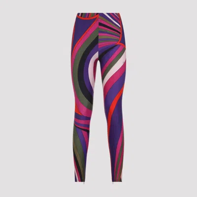 Pucci Stretch Fit Leggings For Active Lifestyle In Multi