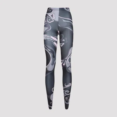 Pucci Printed Tights Clothing In Black