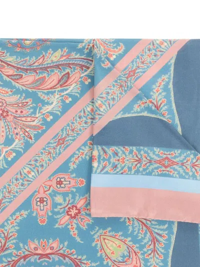 Etro Scarf With Paisley Pattern In Multi