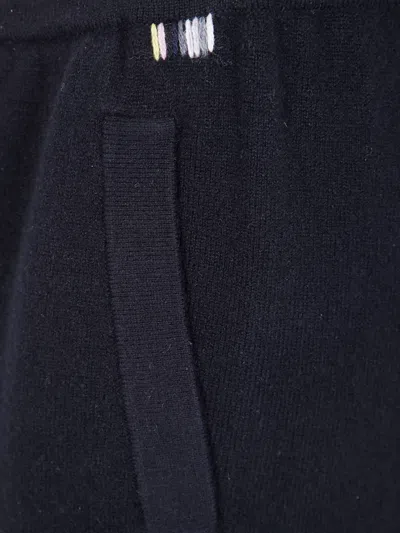 Extreme Cashmere Elasticated-waist Cashmere Trousers In Black