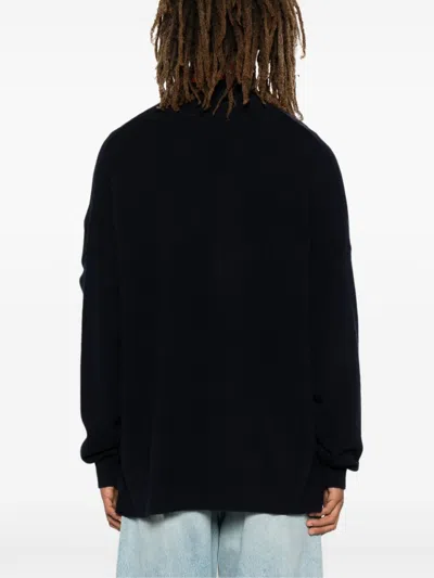 Extreme Cashmere Wool Cardigan In Black