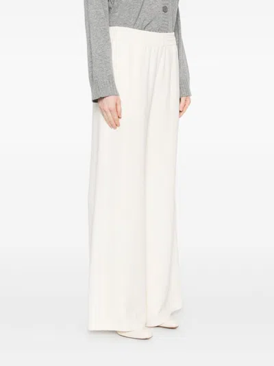 Fabiana Filippi Wide Leg Trousers In White