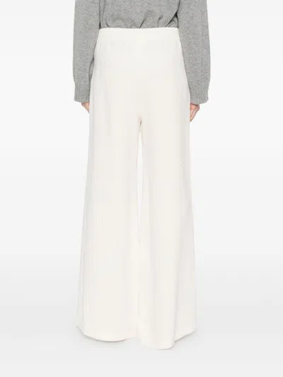 Fabiana Filippi Wide Leg Trousers In White