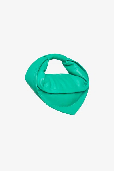 Federico Cina Tortellino Mini Bag In Green
