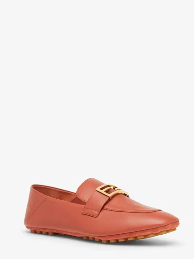 Fendi Baguette Loafers In Brown