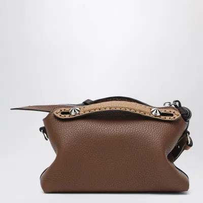 Fendi Mini By The Way Selleria Leather Handbag
