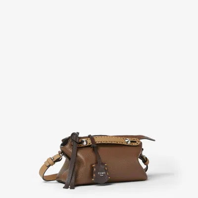 Fendi Mini By The Way Selleria Leather Handbag