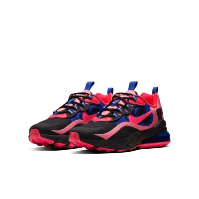 Nike (gs)  Air Max 270 React 'black Crimson Blue' In Multi