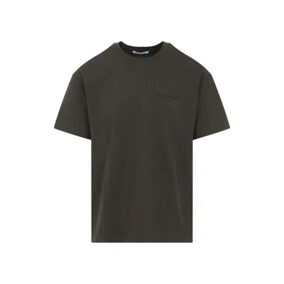 Givenchy Cotton T-shirt With Logo Print In Gray