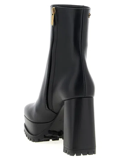 Gianvito Rossi Harlem Ankle Boots In Black