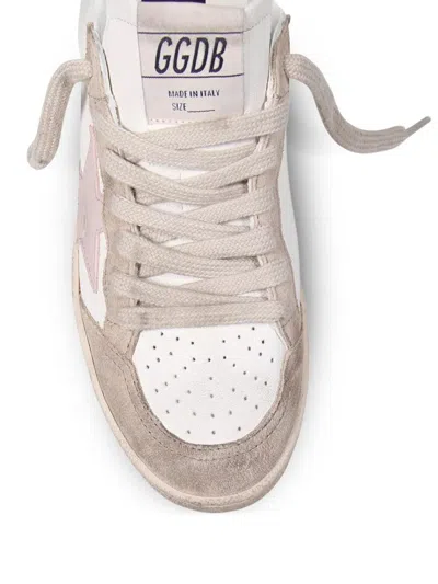 Golden Goose Ball Star Suede Panel Star Sneakers In Multi