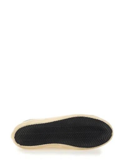 Golden Goose Beige Leather Sneakers In Multi