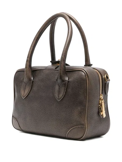 Golden Goose Structured Rectangular Shoulder Bag With Gold-tone Hardware