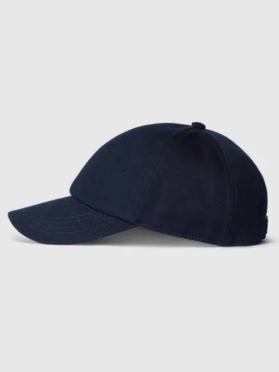 Gucci Baseball Cap In Cotton Fabric In Black