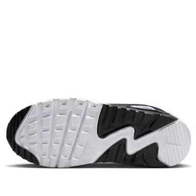 Nike (gs)  Air Max 90 'double Swoosh White Black Gold Royal' In Multi