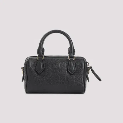 Gucci Mini Boston Shoulder Bag In Black