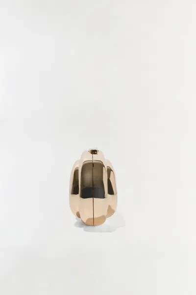 Simkhai Women's Inez Metal Clutch In Gold In Gold