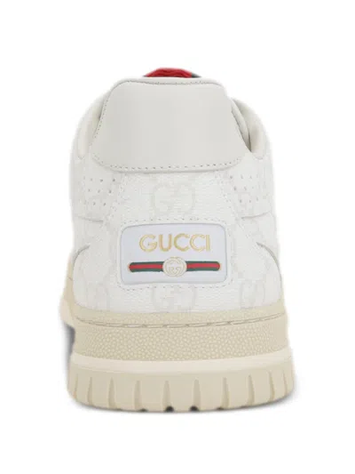 Gucci Re-web Sneakers In White