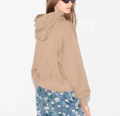 Gucci Cotton Hooded Sweatshirt With Print In Neutral