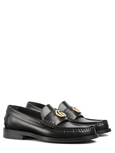 Gucci Double G Loafers Women In Black