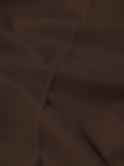 Frame The Slim Palazzo Trouser Pants In Brown