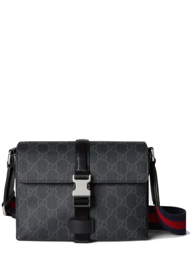 Gucci Super Mini Gg Bag In Burgundy