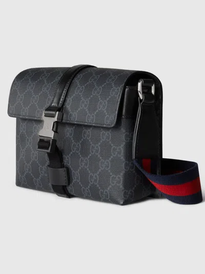 Gucci Super Mini Gg Bag In Burgundy