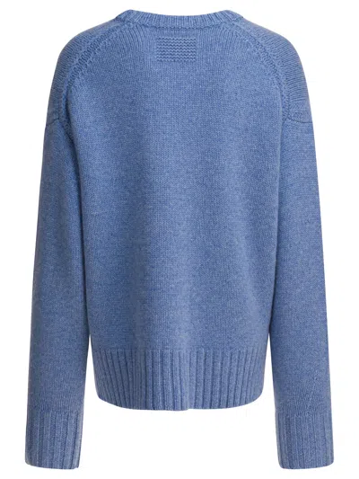 Guest In Residence Light Blue Cashmere Knitwear In Blue
