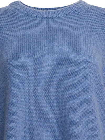 Guest In Residence Light Blue Cashmere Knitwear In Blue